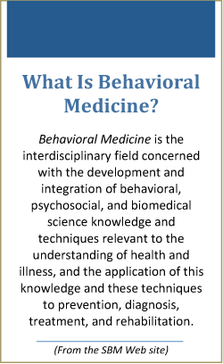 Behavioral Medicine