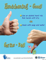 Hands 1 - Handwashing Good! Germs Bad!