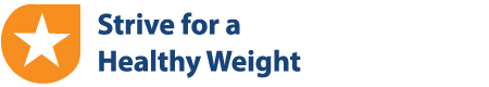 Icon for Strive for a Healthy Weight health topic